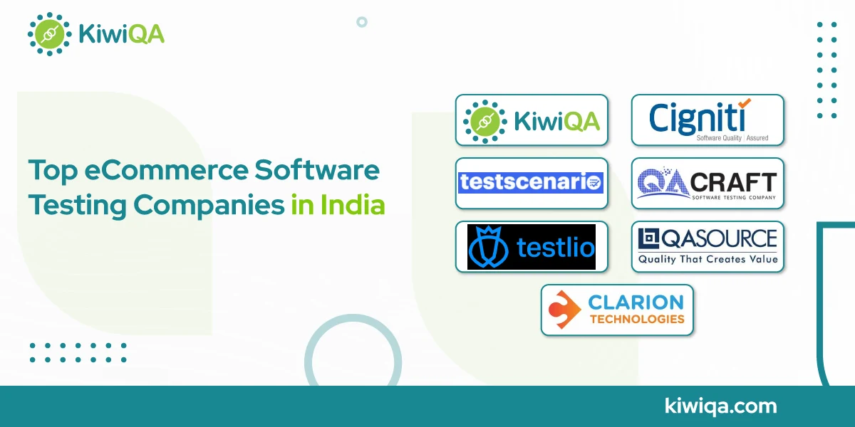 Best eCommerce Software Testing Companies in India