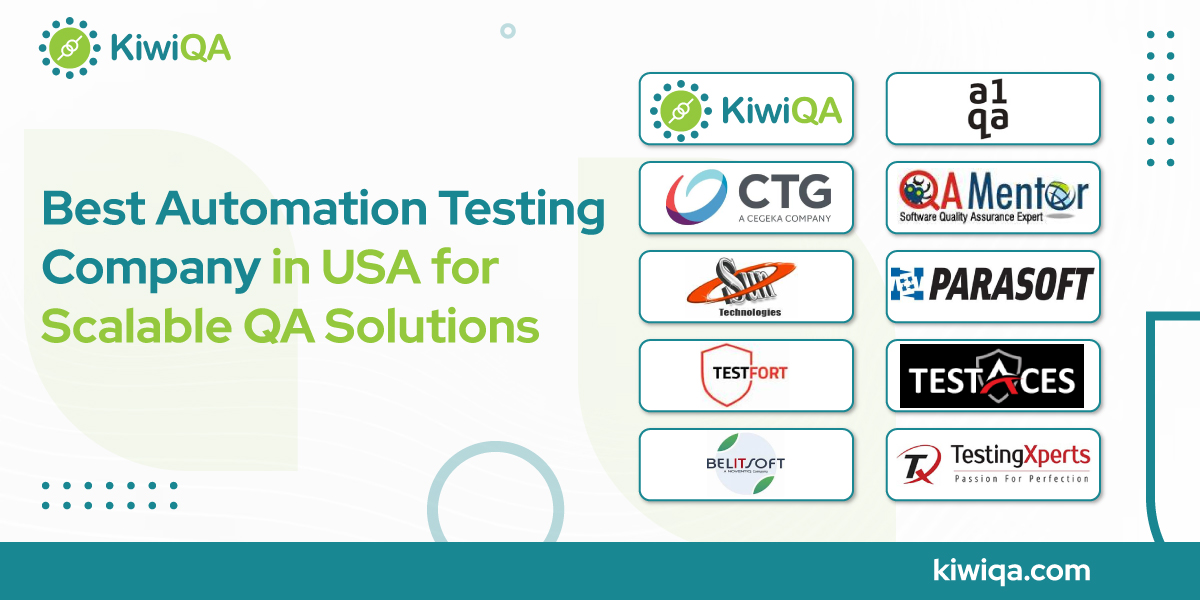 Best Automation Testing Company in USA for Scalable QA Solutions