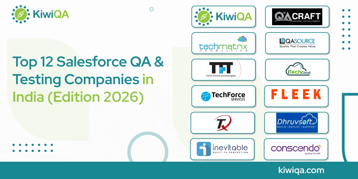 Top-12 Salesforce QA & Testing Companies in India (Edition-2026)