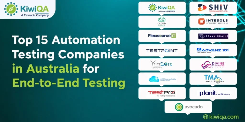 Top 15 Automation Testing Company in Australia for End-to-End Testing